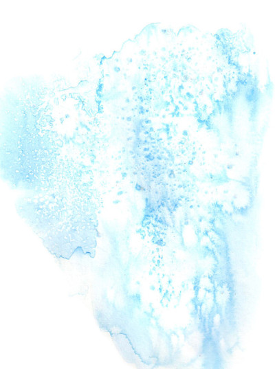 蓝色水彩背景