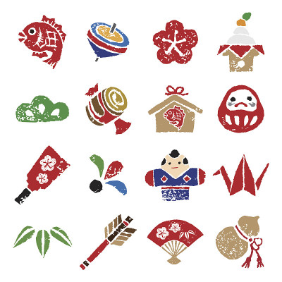 新年元素图标集