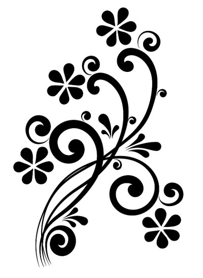 装饰性的花矢字母