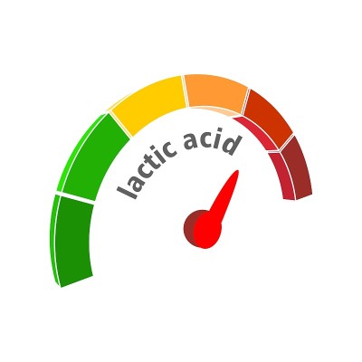 Lactic acid measuring process