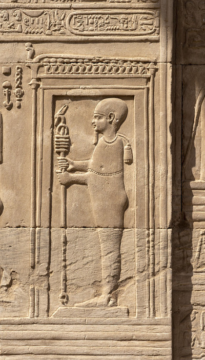 Kom Ombo神庙的象形石刻