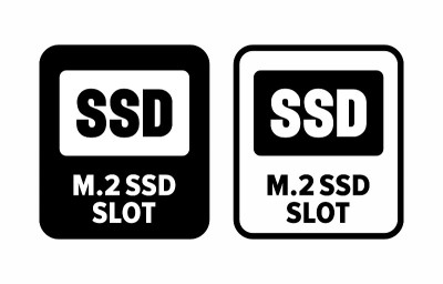 SSD M.2槽位信息标志