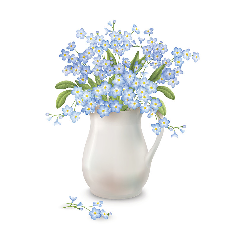 壶里的春花
