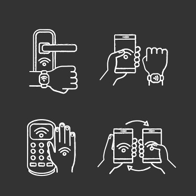 NFC technology icons