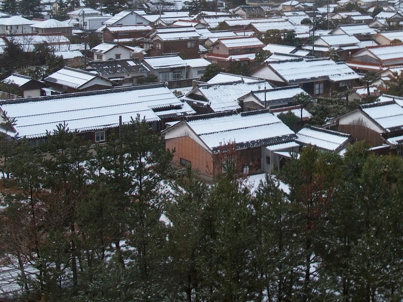 屋顶上的雪