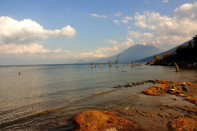 危地马拉Atitlan湖