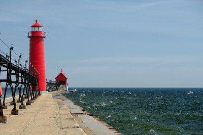 Grand Haven South Pierhead Inner Light，建于1905年