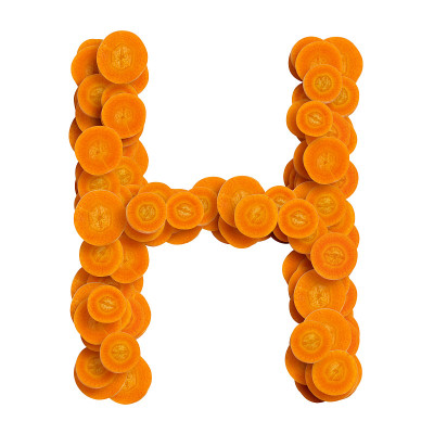 3 d胡萝卜字体