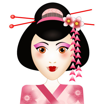 艺妓的肖像