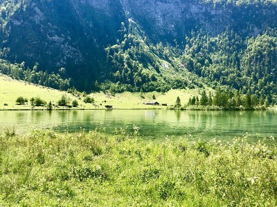 景观Königssee在贝希特斯加登