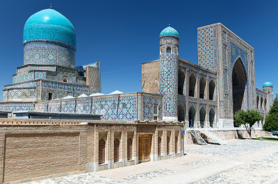 Tilla-Kari medressa - regstan -撒马尔罕-乌兹别克斯坦