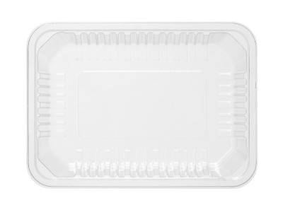一次性塑料食品盒俯视图