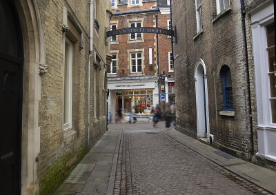 英国剑桥市格林大街上的建筑