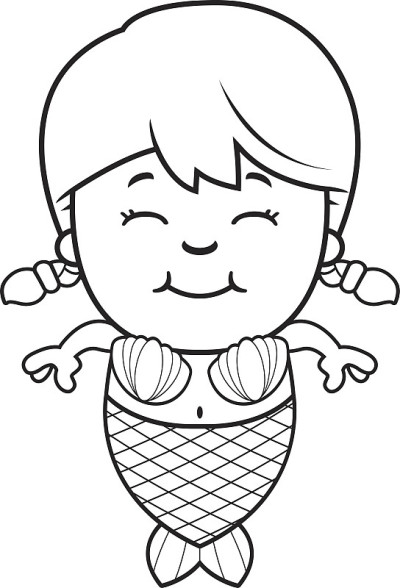 美人鱼女孩