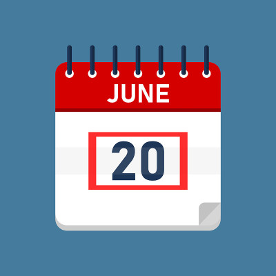 日历6月20日
