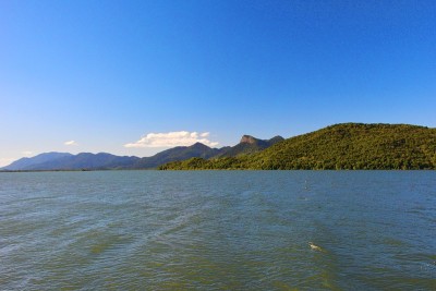 海滩景观Saguaçu泻湖
