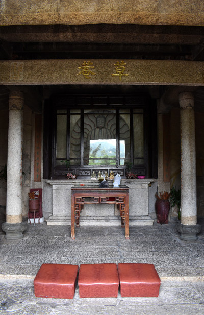 摩尼教创始人马尼像，福建泉州晋江曹安寺