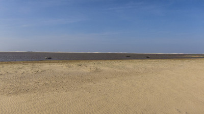 Lençóis Maranhenses国家公园的全景
