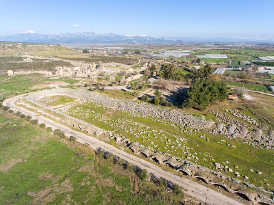 土耳其古代地中海文明的历史遗址