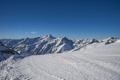 Dufourspitze滑雪区