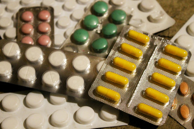 泡罩包装药丸