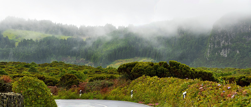 特塞拉岛秋天的风景