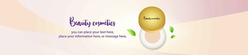 Creative wide sale banner design. Flat lay top vie