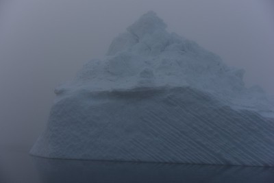 格陵兰岛北冰洋上的冰山