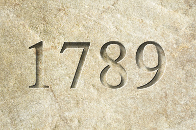 刻字历史年1789