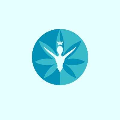 Rounded Turquoise Blue Medical And Health Female C