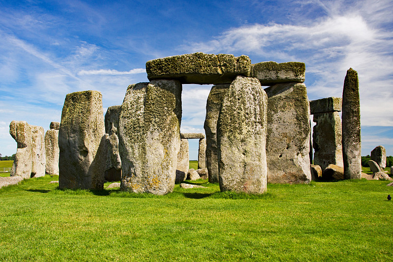 巨石阵,Wiltshire,着火Ã不列颠