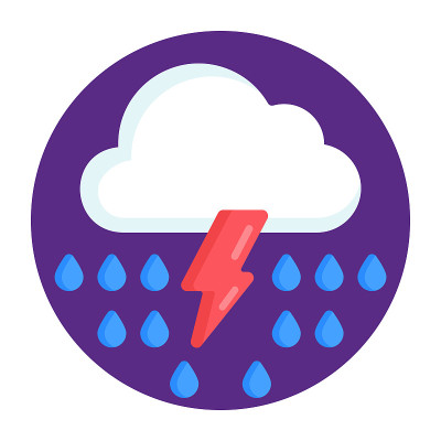 暴风雨天气