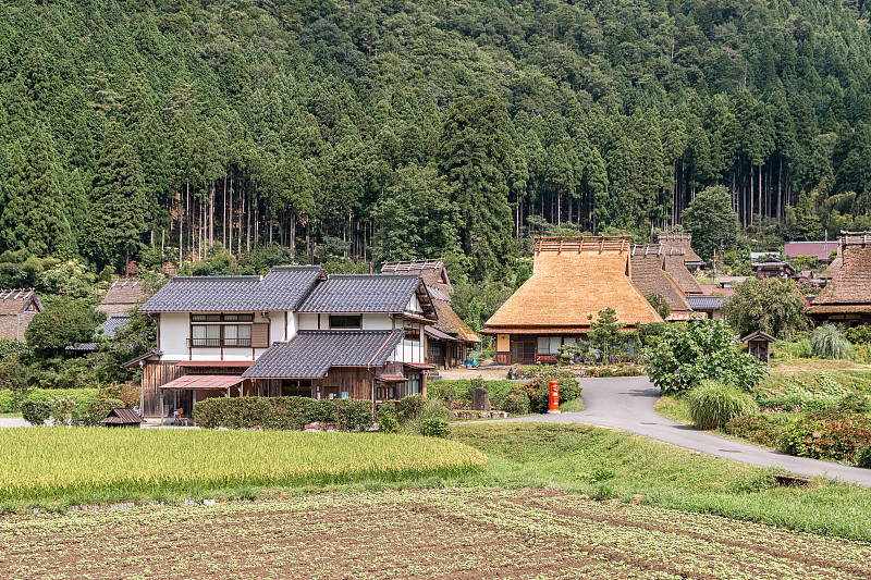 日本京都农村地区的Miyama区