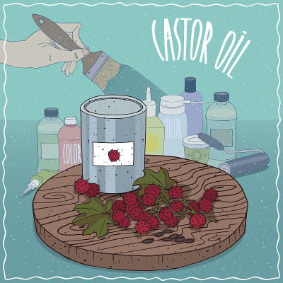 蓖麻油用于油漆制造