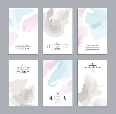 一套艺术创作万能卡。