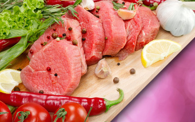 肉。