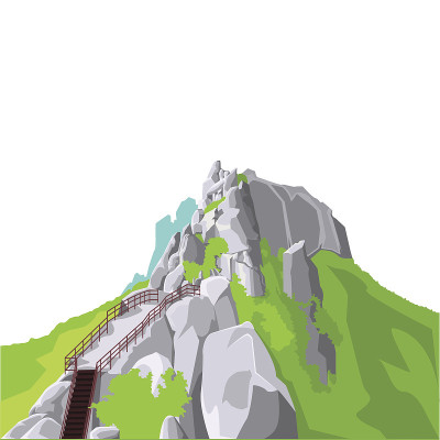 前往韩国雪山国家公园。