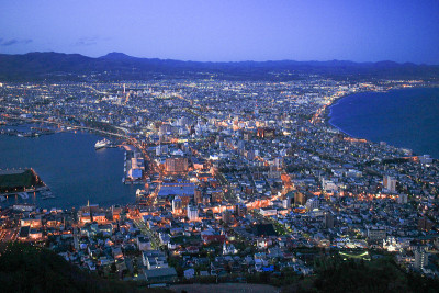 函馆山的夜景