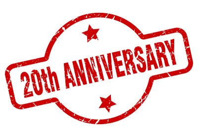 20周年邮票