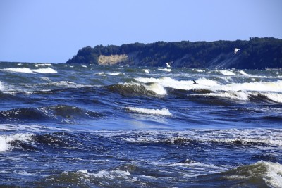 在波罗的海海岸附近的塞林岛Rügen