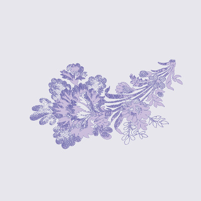 漂亮的手绘花束