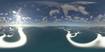 环境地图，球面全景图。全景360