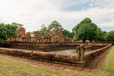 泰国Muangtam Castle或Prasat Muang Tam, Buri Ram