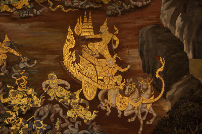 基欧寺的罗摩基壁画