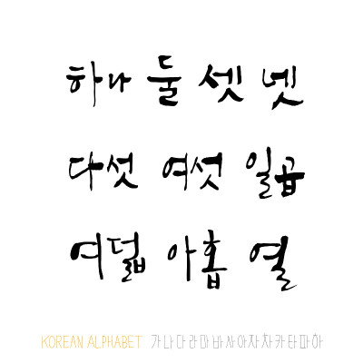 韩国的字母