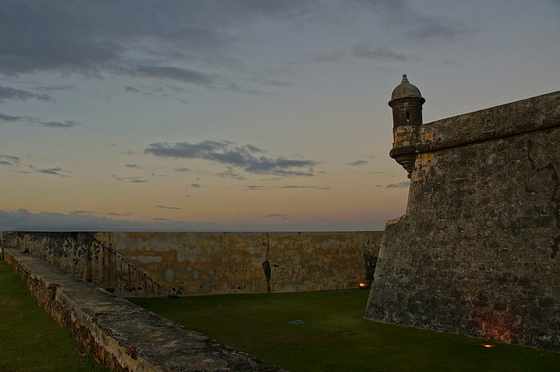 Castillo San Felipe del Morro 在圣胡安波多黎各