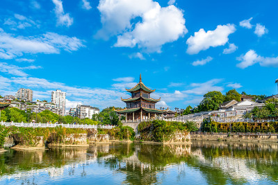 贵州古建筑桥