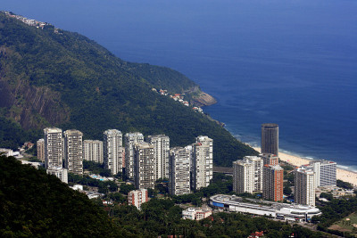 里约热内卢里约热内卢的Sao Conrado区