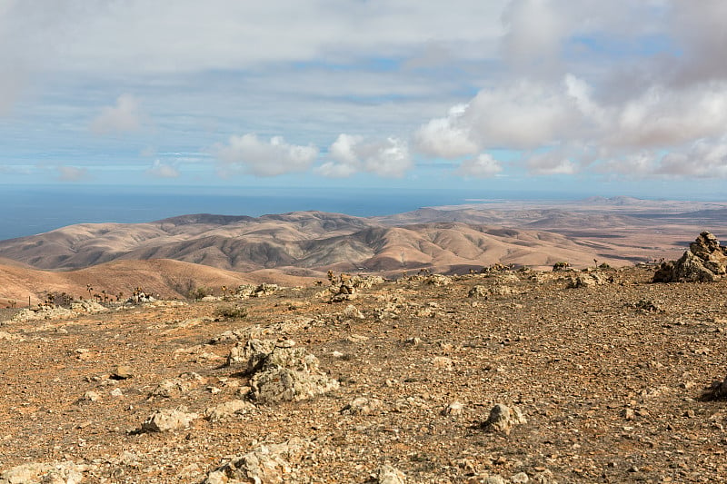 从Mirador Morro Velosa拍摄的富埃特文图拉全景，