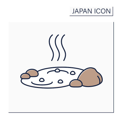 温泉颜色图标